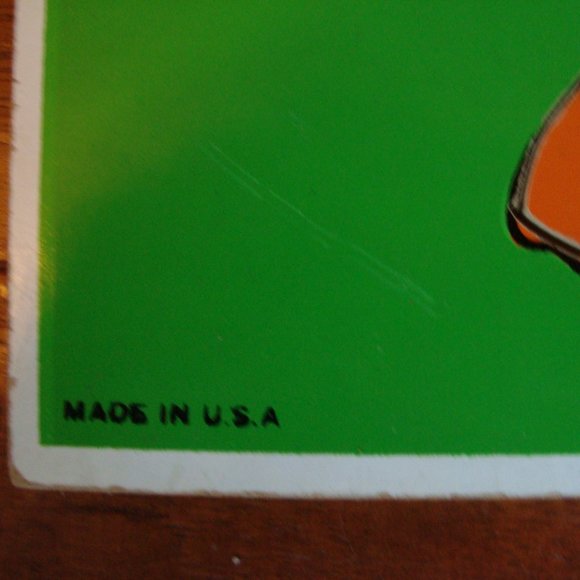 Set of 2 Puzzles - Raggedy Ann & Andy Puzzle & Duck Wood Puzzle Playskool - Picture 9 of 9